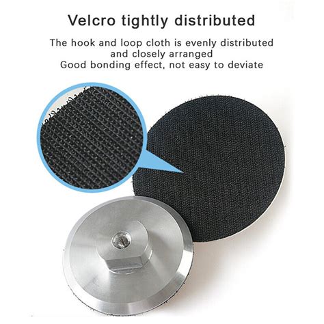 1PC 4inch Backer Pad For Diamond Polishing Pad Aluminum Base Backing