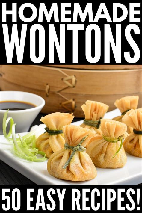 How To Make Wontons Easy Tips And Wonton Recipes Wonton Recipes