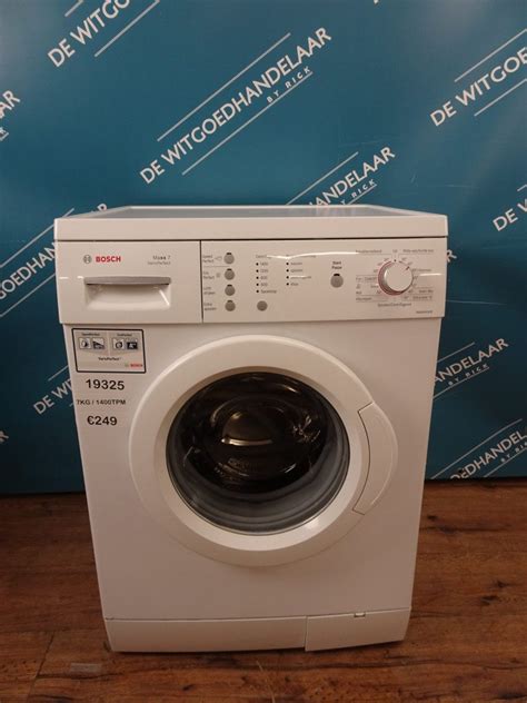 Wasmachine Kg Toeren Bosch Maxx De Witgoedhandelaar