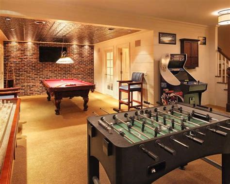 Basement Game Room Design Ideas - If you're lucky enough to have the ...