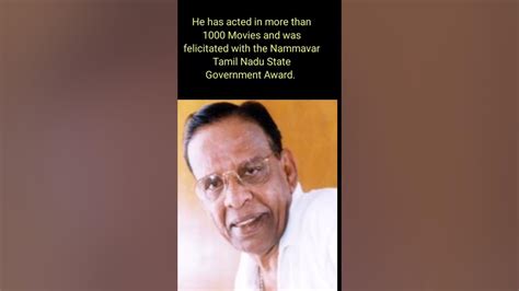 Tamil Comedy Actor Nagesh Death Anniversary 🌹🌹 Youtube