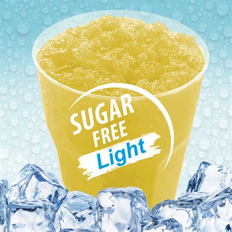 Sugar Free Yellow Lemon Slush For Horeca Slush Machine