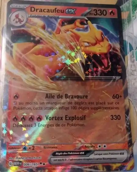 Dracaufeu Ex S Rie Ev Carte Pok Mon