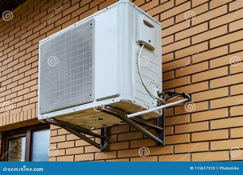 Outdoor Unit Of Air Conditioner Stock Photo Image Of Electrical