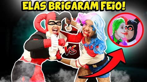 A Irm Malvada Beijou O Coringa Na Boca E A Arlequina Brigou Feio