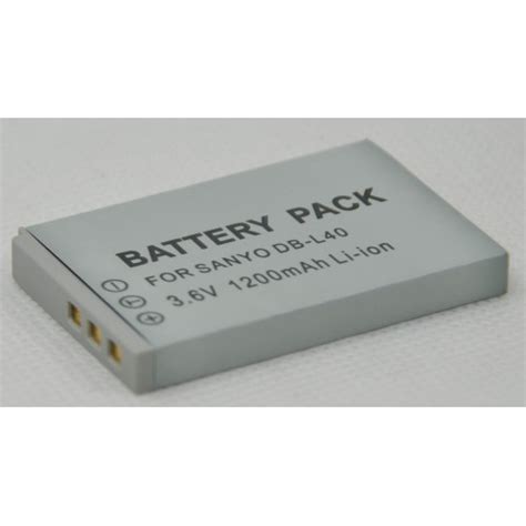 For Sanyo DB L40 Battery