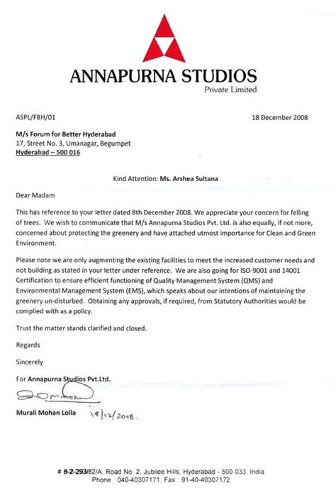 Request Letter To Cut Trees