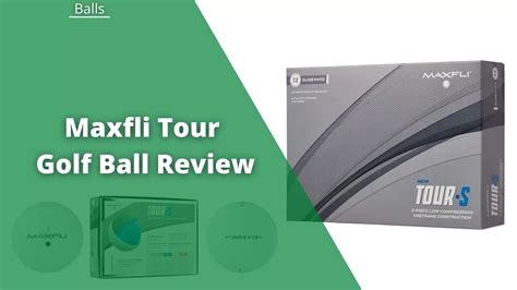 Maxfli Tour S Golf Ball Review A Coach S Perspective