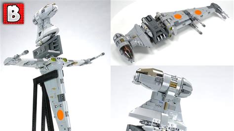 Lego B Wing Starfighter Moc Minifigure Scale And Amazing Youtube