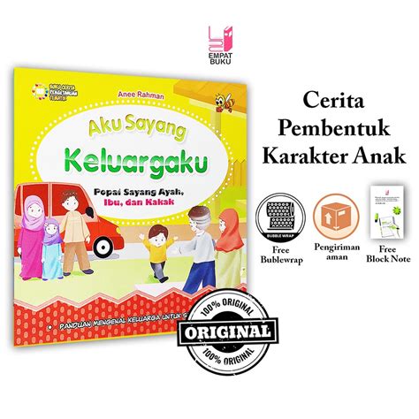 Jual Seri Buku Cerita Pengetahuan Tematik Aku Sayang Keluargaku Popai