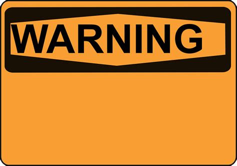 Download Warning Sign Orange Royalty Free Vector Graphic Pixabay