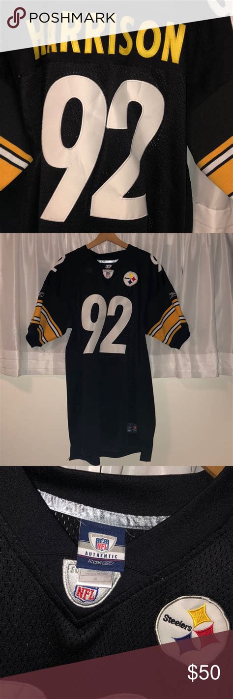 #92 James Harrison Steelers Jersey | Steelers, James harrison, Jersey