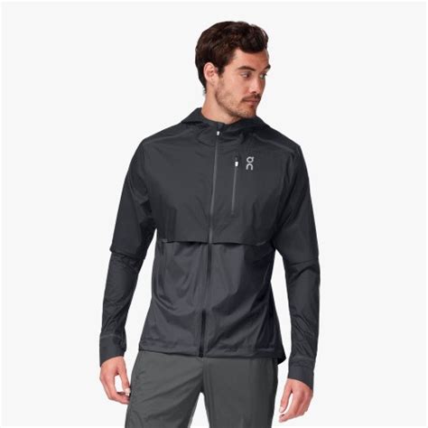 On Running Weather Ultralight Running Jacket Black £19000