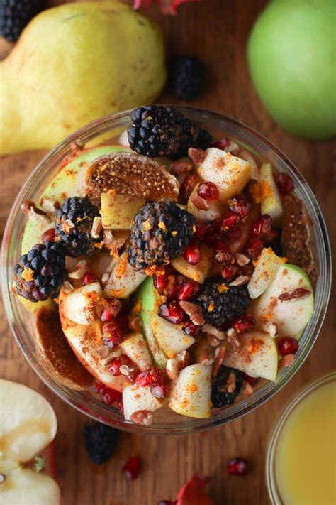 Fall Fruit Salad Recipe Perfect For Autumn And Thanksgiving Sprig And Spoon