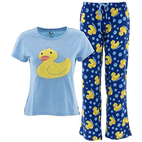 Pj Couture Pj Couture Womens Rubber Ducky Pajamas