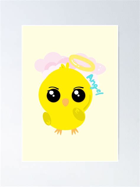 Coco Chick Is Angel Poster For Sale By Huiart Redbubble