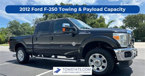 2012 Ford F250 Towing Capacity