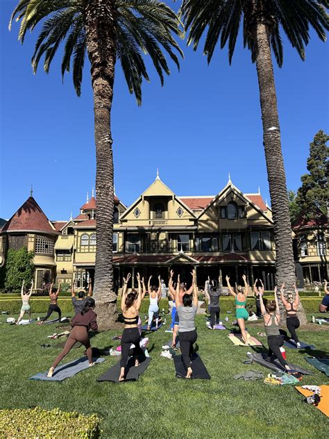 Free Yoga at Winchester Mystery House - Hosted By CorePower Yoga
