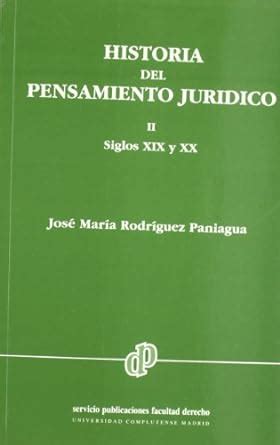 Historia Del Pensamiento Jurdico T Amazon Br