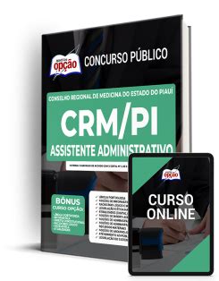 Apostila CRM PI Assistente Administrativo