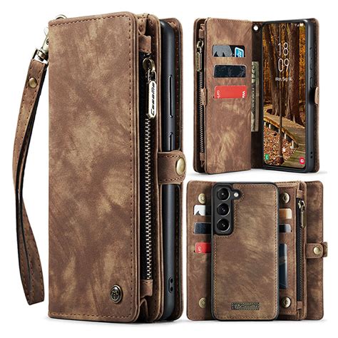 Galaxy S Plus Tui Portefeuille Caseme Coque D Tachable