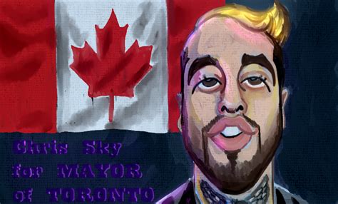 CHRIS SKY FOR MAYOR OF TORONTO Political editorial cartoon – Political ...