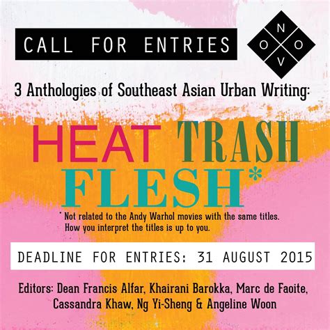 My First Short Story Contest – Southeast Asian Urban Writing – Eris Goes To