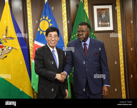 Hage geingob president of namibia hi-res stock photography and images ...