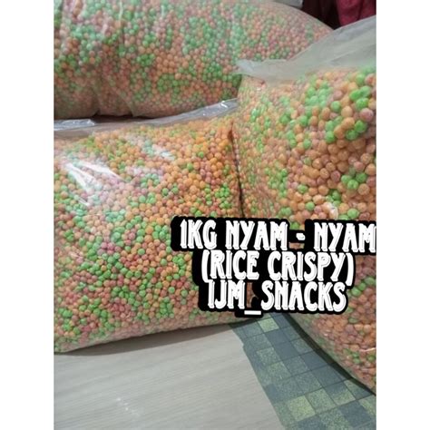 Jual Nyam Nyam 1000gr Rice Crispy 1kg Shopee Indonesia