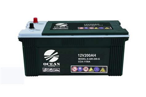 Gle 12V 200ah Auto Battery SLA Sealed Lead Acid Mf Automobile Car Truck