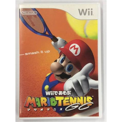 【中古】 Wiiであそぶ マリオテニスgc＊wiiソフト箱説付【メール便可】 1000019262702 ユーズドゲームズ