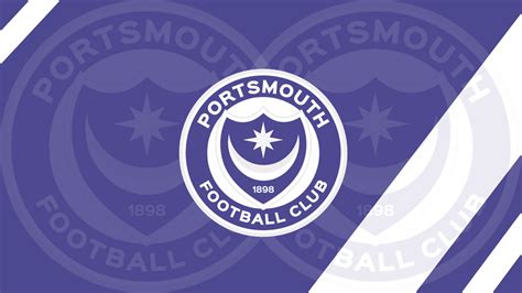 Download Emblem Soccer Logo Portsmouth Fc Sports Hd Wallpaper