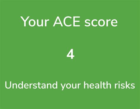 Take Your Ace Test Understand Your Health Risks