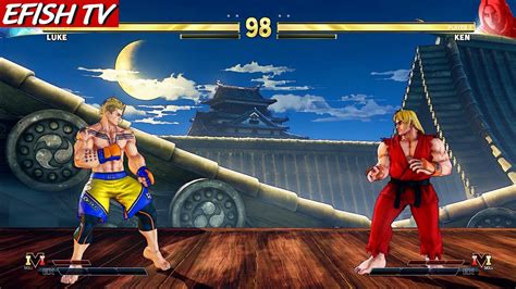 The Last Character Luke Vs Ken Hardest Ai Street Fighter V Youtube