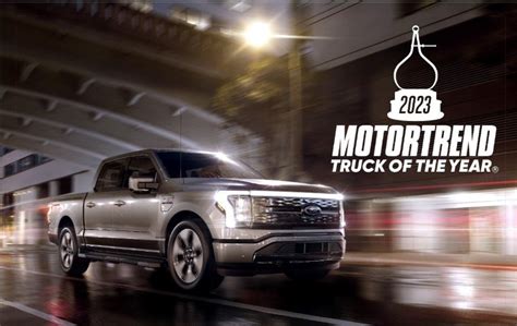 Ford F 150 Lightning Wins Motortrend Truck Of The Year For 2023 — Stangbangers