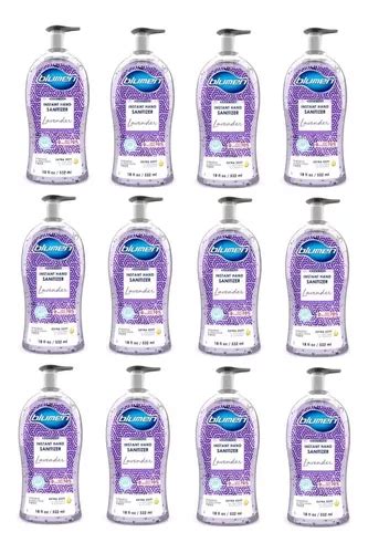 Gel Antibacterial Blumen Clear Lavanda Mayoreo 12 Piezas Envío gratis