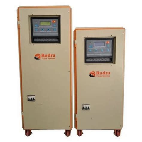 30 Kva 3 Phase Three Phase Servo Stabilizers Rs 45000 Piece Rudra