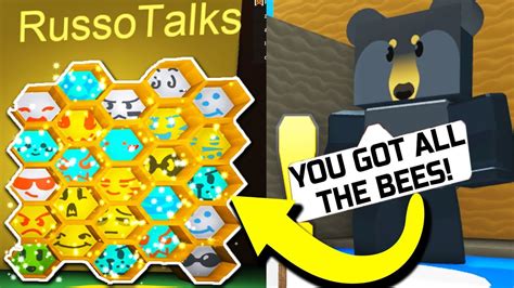 Unlocking Every Bee In The Game Roblox Bee Swarm Simulator Youtube