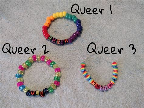 Lgbtq Pride Flag Kandi Singles Etsy