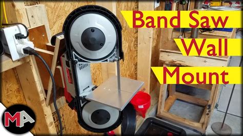 Diy Portable Band Saw Wall Mount Youtube