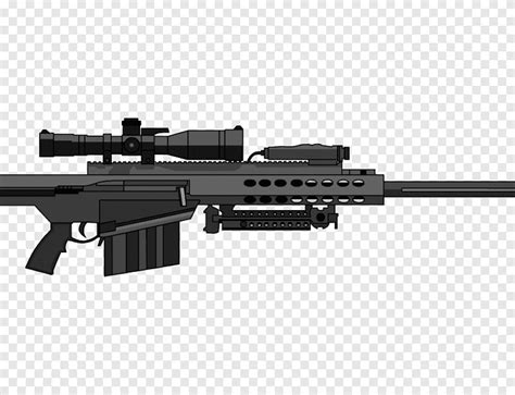 M A Barret Caliber Sniper Rifle D Warehouse Off