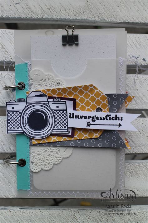 Minialbum Mit Zubeh Rset Schnelle Berraschung Stampin Up Artisan