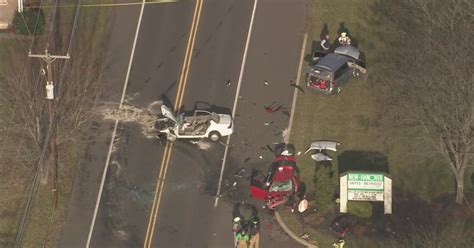 At Least 3 Hurt In Multi Vehicle Accident In Montgomery County Cbs