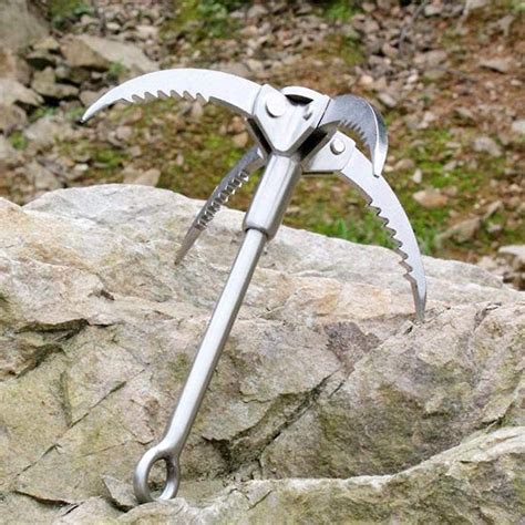 Rock Grapple Hook Folding Grapple Hook Climbing Claw Survival Climbing