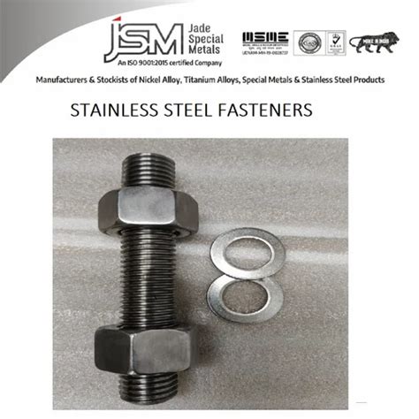 Stainless Steel Astm A B Hex Bolts M Mm At Piece In