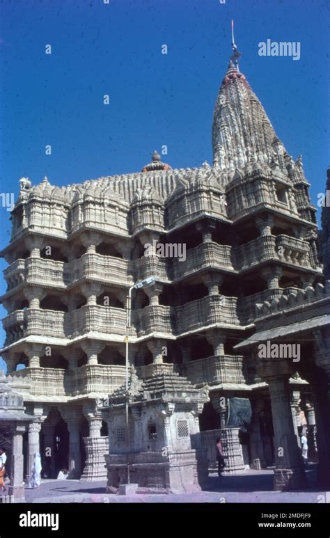 Dwarkadhish Temple One Of The Char Dham Pilgrimages Is Situated In