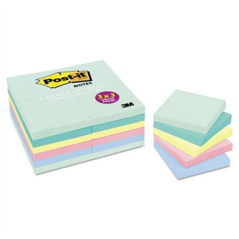 Post It® Notes Pad Pst It 3x3 24 Pk Pst 654 24apvad 1 Fred Meyer