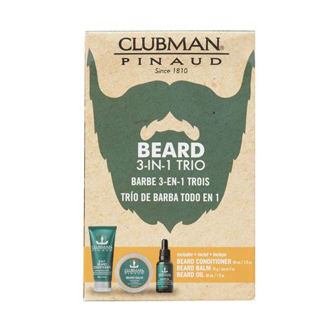 Clubman Beard 3 In 1 Trio Kit