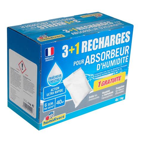 Recharge Absorbeur D Humidit Humidivore Acheter D Shumidificateur