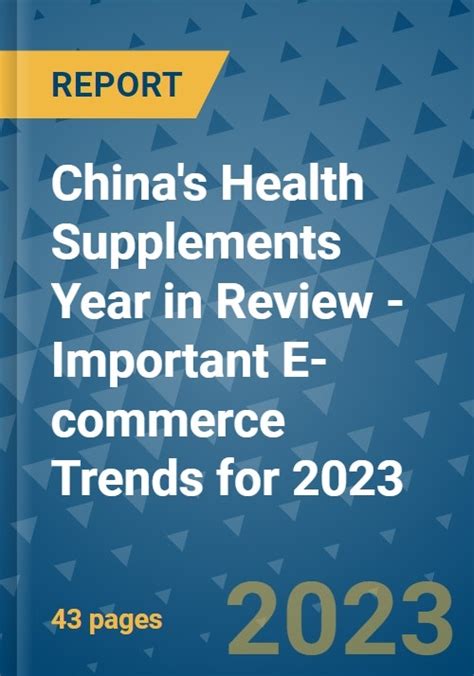 China S Health Supplements Year In Review Important E Commerce Trends